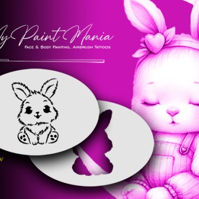 My Paint Mania Marshmellow the white bunny My Paint Mania Marshmellow the white bunny